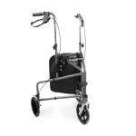 Andador Dobr�vel 3 Rodas D11 Suporte De At� 100 Kg Para Idosos E Adultos Com Mobilidade Reduzida Dellamed - Foto 1