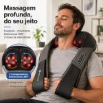 Colete Massageador Abra�amed Para Pesco�o Ombros E Lombar Dellamed - Foto 2