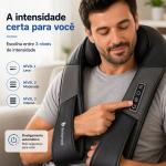 Colete Massageador Abra�amed Para Pesco�o Ombros E Lombar Dellamed - Foto 11