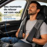 Colete Massageador Abra�amed Para Pesco�o Ombros E Lombar Dellamed - Foto 6