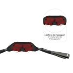 Colete Massageador Abra�amed Para Pesco�o Ombros E Lombar Dellamed - Foto 4