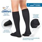 Meia De Compressao Masculina Jobst For Men 3/4 Panturrilha 20-30mmhg Fechada - Foto 2