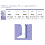 Meia De Compress�o Sigvaris 282s Algod�o Super Panturrilha Longa Fechada - Foto 3