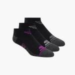 Kit 3 Pares Meia Skechers Low Cut Microfiber Cano Curto S113864 Feminino - Foto 1