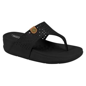Sandalia Modare Napa Floather Nature Napa Pele Strech Feminino