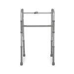 Andador Articulado E Fixo Aluminio D10 Pop 2 Barras Dobr�vel Dellamed At� 100kg - Foto 3