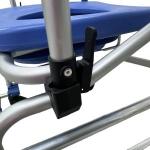 Cadeira De Banho Higienica D55 Aluminio Ultraleve Dellamed - Foto 5