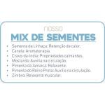 Almofada Termica Sementes Pescoco Naturale Perfetto - Foto 4