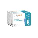 Lanceta Seguranca 28g 1.8mm Skm 100 Unidades Uniqmed - Foto 1