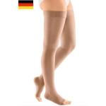 Meia De Compress�o Medi Duomed Smooth Meia Coxa 7/8 Com Faixa Silicone Aberta 20-30mmhg - Foto 1