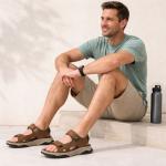 Sand�lia Skechers Wagner 205724 Masculino - Foto 6