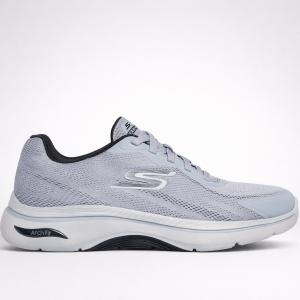 T�nis Skechers Para Caminhada Go Walk Arch Fit 2.0 Slip-Ins Masculino 216816 39 CINZA