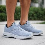 T�nis Skechers Para Caminhada Go Walk Arch Fit 2.0 Slip-Ins Masculino 216816 - Foto 4