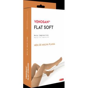 Meia Venosan Malha Plana Flat Soft Panturrilha 20-30mmhg 3/4 - Foto 2