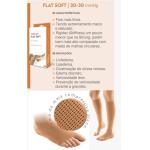 Meia Venosan Malha Plana Flat Soft Panturrilha 20-30mmhg 3/4 - Foto 3