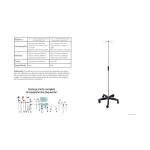 Suporte Soro Regul�vel Haste Alum�nio Sequencial - Foto 6