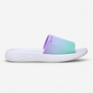Chinelo Skechers On The Go 600 896315br Feminino Com Amortecimento 5gen - Foto 1
