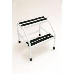 Escada 2 Degraus Em Aluminio Sequencial At� 130kg - Foto 1