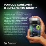 Suplemento Alimentar Night Com Melatonina Relaxmedic - Foto 5