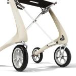 Andador Com 4 Rodas E Fibra De Carbono Carbon Ultralight Regular Byacre Ultra Leve - Foto 6