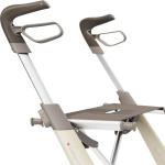 Andador Com 4 Rodas E Fibra De Carbono Carbon Ultralight Regular Byacre Ultra Leve - Foto 2