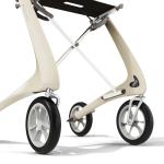 Andador Com 4 Rodas E Fibra De Carbono Carbon Ultralight Regular Byacre Ultra Leve - Foto 3