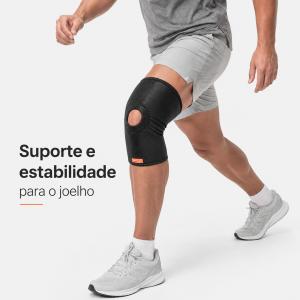 Joelheira Com Refor�o Patelar Para Suporte Do Joelho - Foto 2