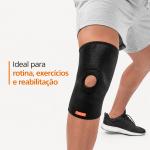 Joelheira Com Refor�o Patelar Para Suporte Do Joelho - Foto 5
