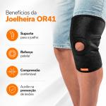 Joelheira Com Refor�o Patelar Para Suporte Do Joelho - Foto 8