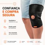 Joelheira Com Refor�o Patelar Para Suporte Do Joelho - Foto 9