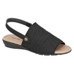 Sandalia Modare Knit Garda Napa Floather Nature Feminino - Foto 1