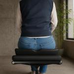 Almofada Para C�ccix Anatomica Com Orificio Theracox Carbon Theramart - Foto 2