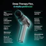 Massageador Pistola Deep Therapy Flex Relaxmedic - Foto 6