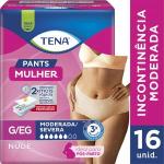 Roupa Intima Tena Pants Mulher 16 Unidades Feminina - Foto 1