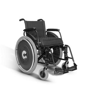 Cadeira De Rodas Avd Alumnio Desmontvel Ortobras 48X45X45 PRETO CVAL00600004