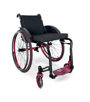 Cadeira De Rodas Monobloco Em Aluminio M2 Max Moving Dellamed At� 120kg