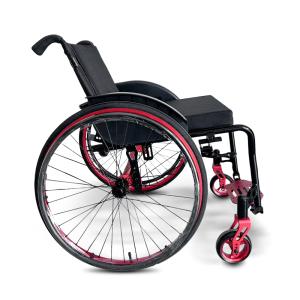 Cadeira De Rodas Monobloco Em Aluminio M2 Max Moving Dellamed At� 120kg - Foto 4