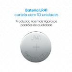 Bateria Alcalina Lr41 Cartela Com 10 Unidades - Foto 2