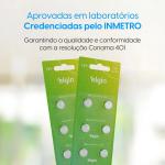 Bateria Alcalina Lr41 Cartela Com 10 Unidades - Foto 6