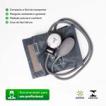 Esfigmoman�metro Aner�ide Com Velcro Bioland Sem Estetosc�pio - Foto 7
