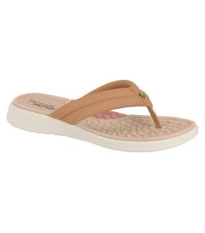 Sand�lia Modare Reflex Sense Feminina Nobuck Ultra Soft Com Tira Pronta