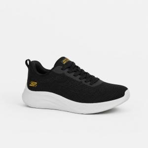 T�nis Skechers Bobs Moda Flex 118155 Masculino 47 PRETO BRANCO