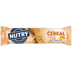 Barra De Cereais Nutry 22g AVEIA BANANA E MEL 