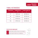 Meia Jobst Opaque 3/4 Unissex 15-20mmhg - Foto 7