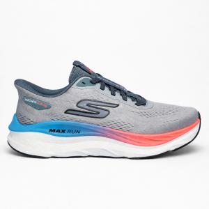 T�nis Skechers Max Run 221000 Masculino 39 CINZA CLARO CINZA ESCURO