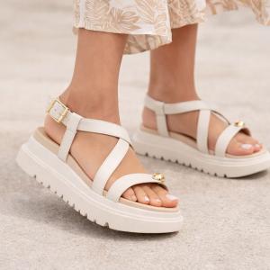 Sandalia Modare Napa Floather Nature Feminino - Foto 5