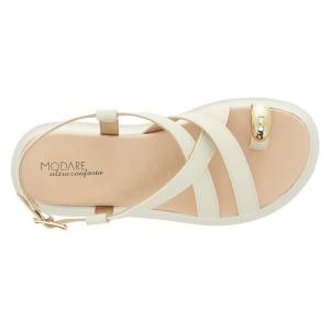 Sandalia Modare Napa Floather Nature Feminino - Foto 2