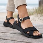 Sand�lia Modare Elastico Napa Floather Nature Feminino - Foto 2