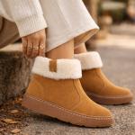 Bota De Camur�a London Pelo Lisboa Feminino Modare - Foto 2