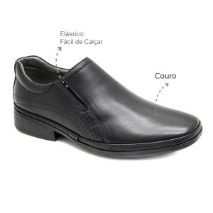 Sapato Social Masculino Leveterapia Air Tech 45907 - Foto 1